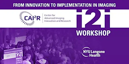i2i Workshop: from Innovation to Implementation in Imaging