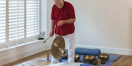 Sound Bath meditation Sept with Tom