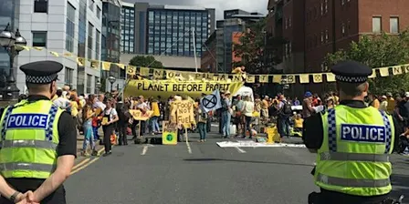 Protest and riot in Leeds