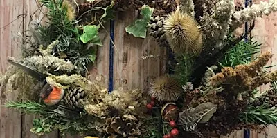 2 for £30 Halloween wreath-making workshop with free prosecco & cake!