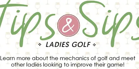 Tips and Sips 1.5 Golf Clinic (3 sessions) November 5th - November 19th