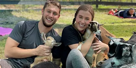 Fun Goat Yoga with Baby Goats, Farm Tour, Unique Attraction in Palm Beach