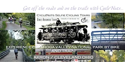 Akron, OH - Cuyahoga Valley Scenic Railroad | Smart-guided Bike-Aboard Tour