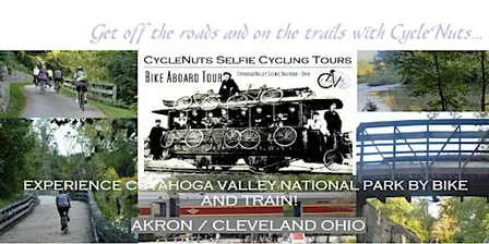 Akron, OH - Cuyahoga Valley Scenic Railroad | Smart-guided Bike-Aboard Tour