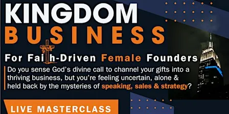 God Is My Boss: Launching  a profitable business as a Woman of Faith