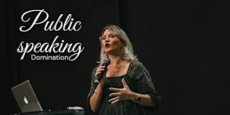 Master Public Speaking & captivate any room with confidence *Online Event*