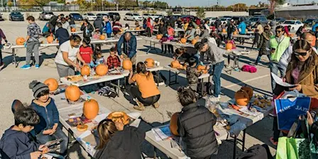 Pumpkin Carving in Cooksville!