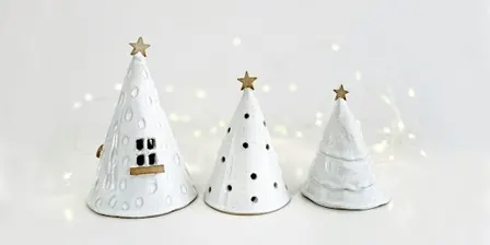 Christmas Tree/Santa Pottery Workshop with R Ceramics