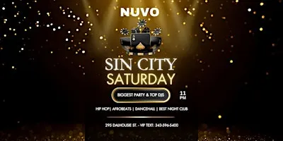 SIN CITY SATURDAY @ NUVO UPSCALE NIGHTCLUB VIP EXPERIENCE