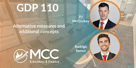 GDP 110 - Alternative measures and additional concepts