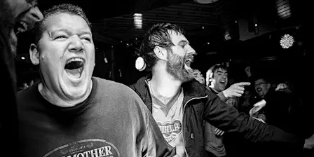 Half Arsed Half Biscuit -print tees and play tunes