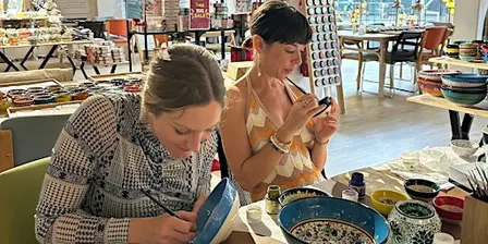 Painting Classes Dallas: Ceramic Plates & Bowls