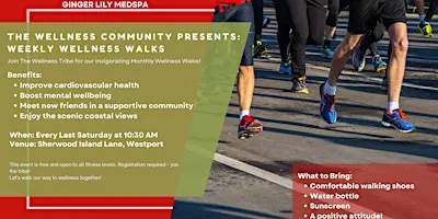 Monthly Walk with The Wellness Community