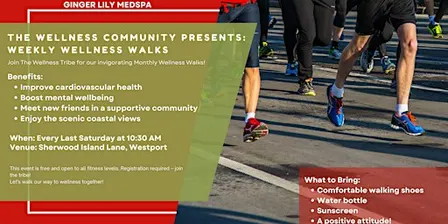 Monthly Walk with The Wellness Community