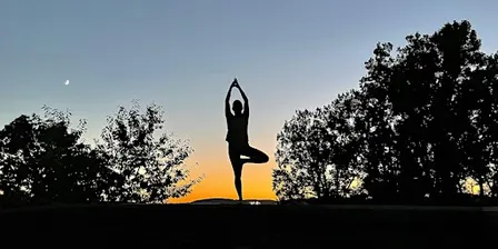 Sunset Yoga at Rockwood Hall