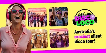 DISCO LOCO - Brisbane's Craziest Silent Disco Tour!