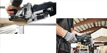 Geräte-Einführung: Festool Domino-Dübelfräse und Kantenfräse (intern)