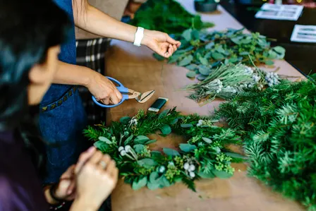 Wreath Making Workshop at The Wolseley Centre