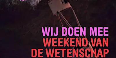 Weekend van de Wetenschap: Sterren kijken bij Sterrenwacht Copernicus