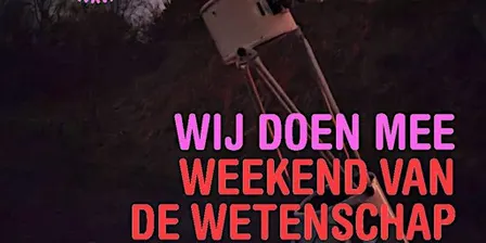 Weekend van de Wetenschap: Sterren kijken bij Sterrenwacht Copernicus