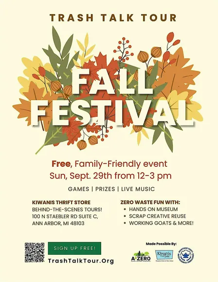 Zero Waste Fall Festival at Kiwanis