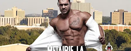Muscle Men Male Strippers Revue & Male Strip Club Shows Metairie, LA 8-10PM