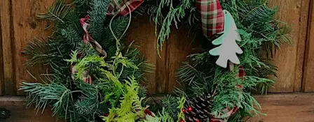 Live Wreath Workshop at Bell Tower Brewing Hosted by Carrie Paulus