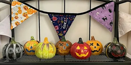 Halloween Pottery Painting Workshop - Pumpkins and Skulls!