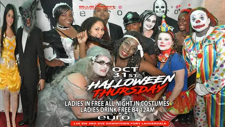 16th Annual Halloween Costume Party Oct. 31st @Club Euro