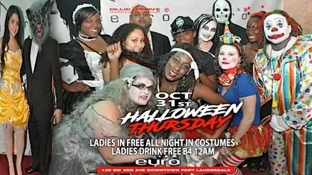 16th Annual Halloween Costume Party Oct. 31st @Club Euro