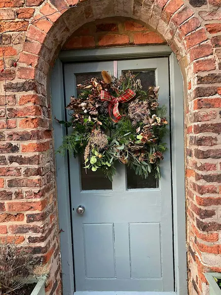 Festive  Foraged Christmas Wreath Workshop