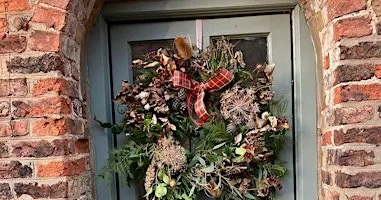 Festive  Foraged Christmas Wreath Workshop