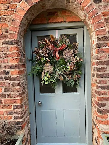 Festive  Foraged Christmas Wreath Workshop