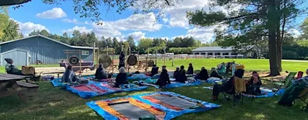 "Gong Ceremony" at SOUL Harbour Ranch
