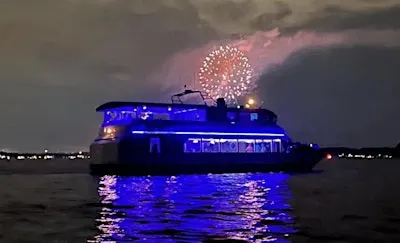 Maryland Party Boat Middle River Lighted Boat Parade-Family Friendly