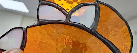 Tiffany stained glass workshop