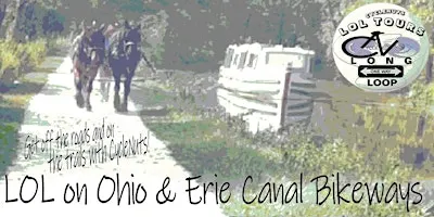 Bike & Boat in Canal Fulton on the Ohio & Erie Canal & Bikeways