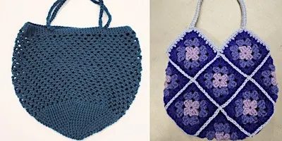 Crochet Market Bag - Market City