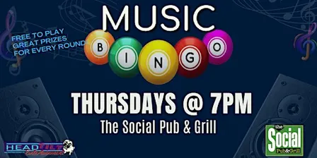Music Bingo at The Social Pub & Grill