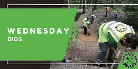 Wednesday  Dig with Dean Trail Volunteers