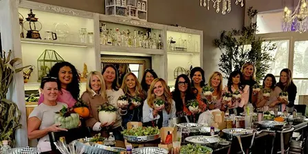 Pumpkins & Succulents Fall Workshop with Charcuterie