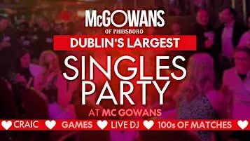 Male Ticket - Mc Gowans Singles Party