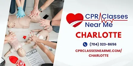 AHA BLS CPR & FIRST AID Class in Charlotte - CPR Classes Near Me Charlotte