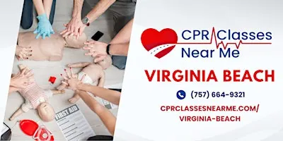 AHA BLS CPR & FIRST AID Class Virginia-CPR Classes Near Me Virginia Beach