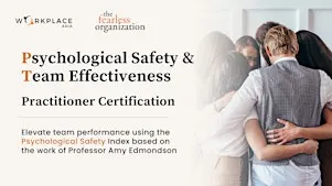 (4 and 5 November 2026) Psychological Safety Certification