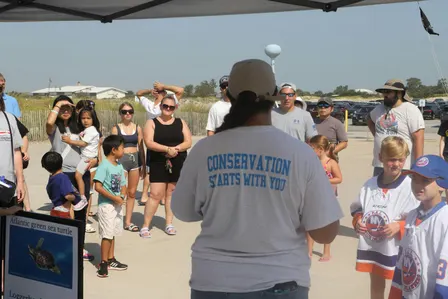 Point Lookout Town Park Beach Clean-Up with AMSEAS