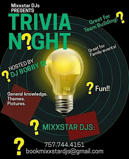 TRIVIA NIGHT AT AJ GATORS - Bennetts  Creek