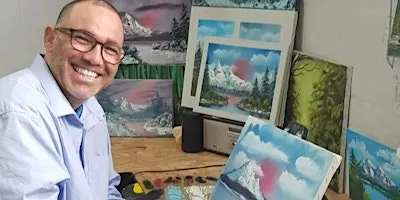 Paint Along; like Bob Ross!