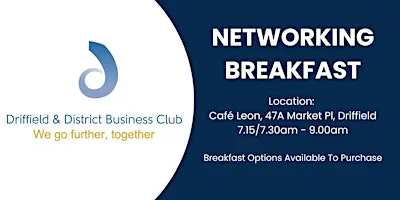 Driffield Business Club Networking Breakfast