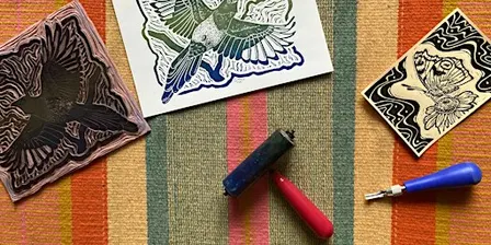 Linocut Printmaking Workshop: Saturday November 7th